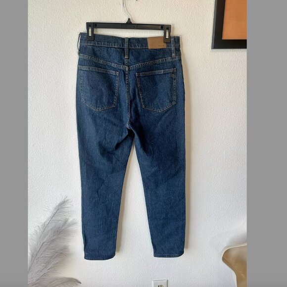 Madewell Sz 27 Perfect Vintage Jean Haight Wash Blue Stretch Denim High Rise - Picture 7 of 9